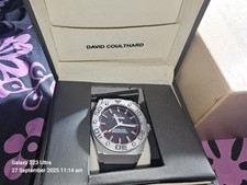 TW STEEL CE5005 David COULTHARD Limited Edition Swiss Automatic rrp £999