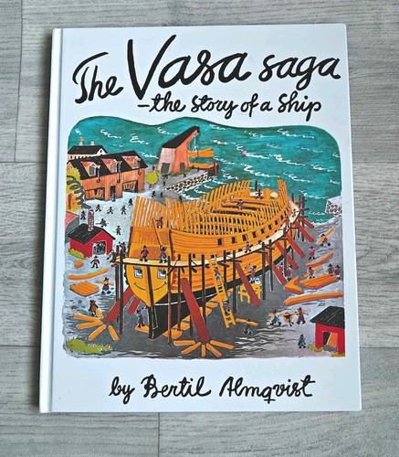 Hardback book the vasa saga - book,