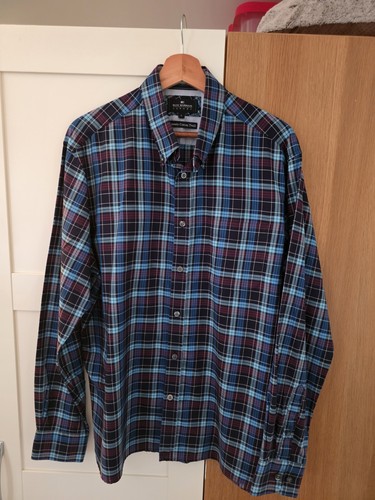 Blue harbour men shirt size - blue, men's