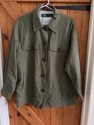 Zara women khaki green - khaki,