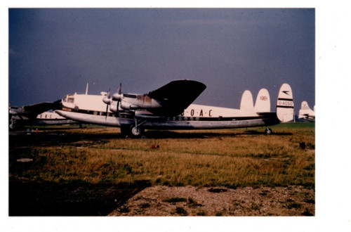 Avro 685 york boac agso - avro, g-agso