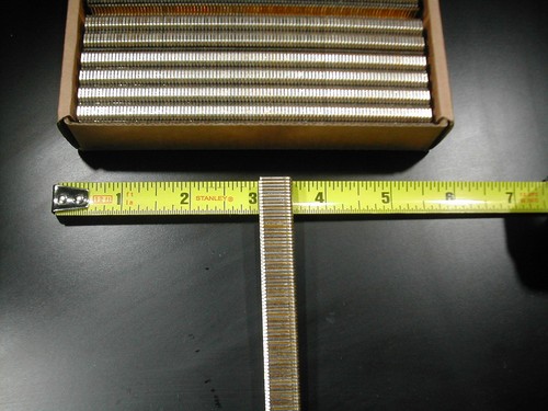 Gauge narrow crown - 18, 1/4"