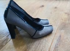 Womens Authentic Grey Gucci High Heel Shoes UK Size 6 EU 38.5 C