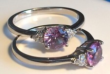 Colour Change Sapphire Ring