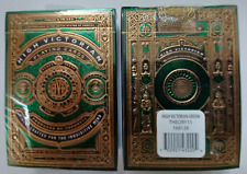 HIGH VICTORIAN GREEN THEORY 11 LUXURY PLAYING CARDS DECK SEALED NEW. QTY 1 DECK