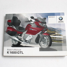 Genuine 2013 BMW K1600 GTL English Owners Manual 4th Edition 01418550261