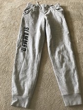 Ladies Grey Slammed Tracksuit Bottoms Size S Excellent Condition