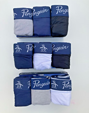 Penguin 3 Pack Mens Boxer Shorts Trunks Multipack Designer Underwear Assorted