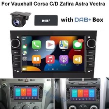 DAB+ Apple Carplay For Vauxhall Corsa 2006-2014 Android 14 Car Stereo Radio