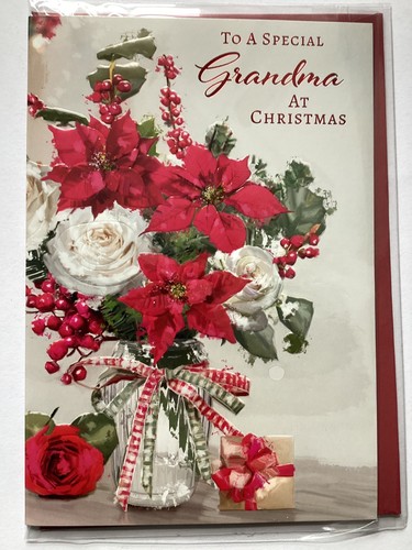 Grandma christmas card - grandma,