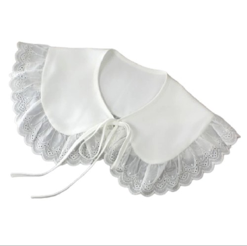 Detachable collar blouse - collar,