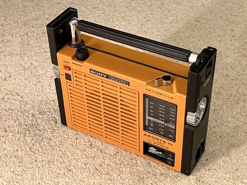 Sony icf 111l orange - sony,