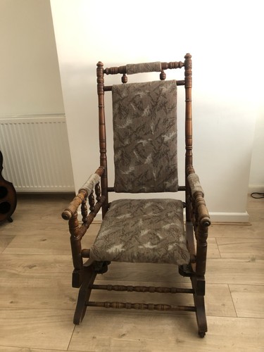 Victorian rocking chair - chair, wood