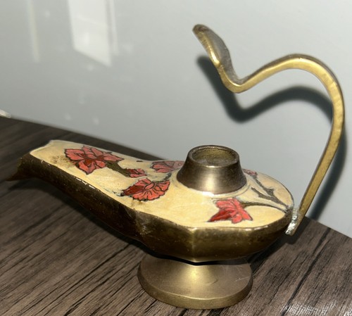 Vintage decorative brass - brass, genie