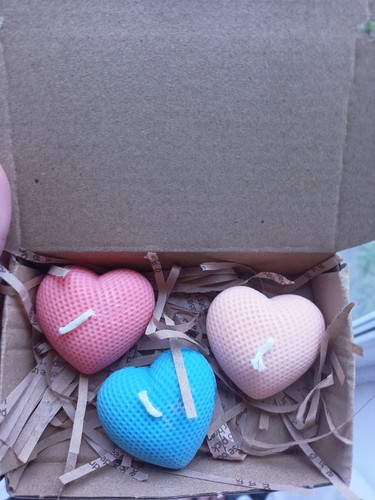 Little heart soya wax - 3,
