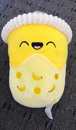 Squishmallows yellow popcorn - yellow,