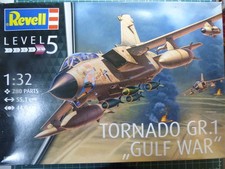 1/48 SUPERB REVELL #03892 RARE HARD TO FIND OOP RAF TORNADO GR.1 IN THE GULF WAR