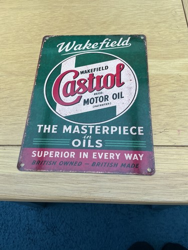 Castrol motor oil - , wall