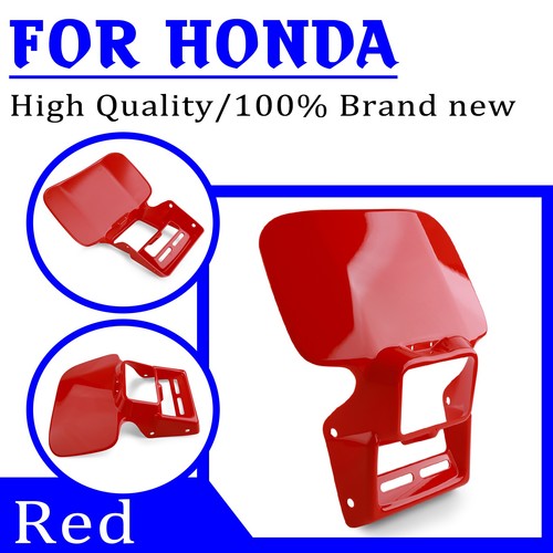 Orange red headlight shell - orange-red,
