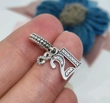 NEW Genuine Pandora 21st Celebration Dangle Charm   ? S925 ALE