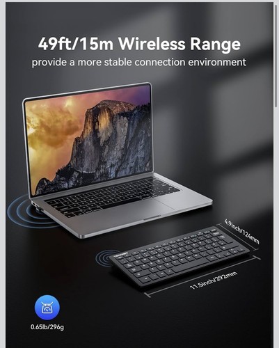 Tecknet wireless keyboard - tecknet,
