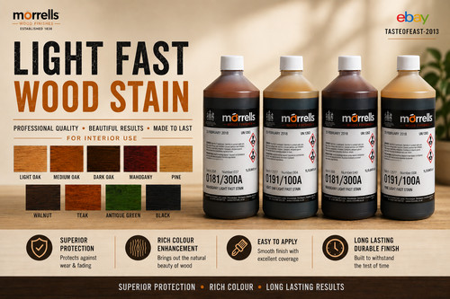 Morrells wood stain - lf,