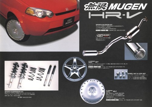 Catalog mugen honda hr v - mugen, hr-v