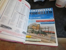 Continental Modeller Railway Magazine 87 ,  88 , 89  in Official Binder.