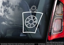 Order of Mark - Freemasons Car Window Sticker - Master Mason Masonic Symbol Logo