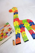 Playtive Wooden Giraffe Puzzle