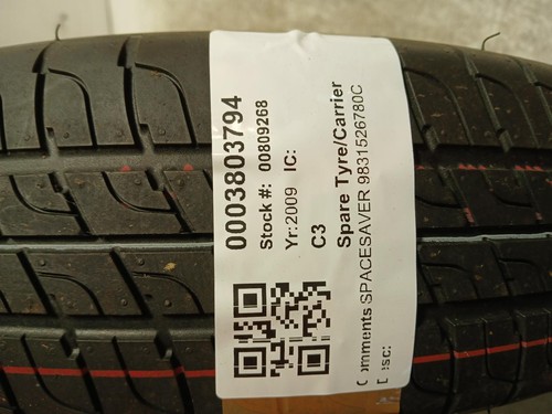 Citroen spare wheel - c3,