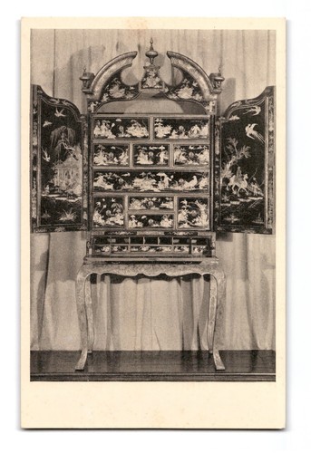 Queen anne lacquer cabinet - anne,