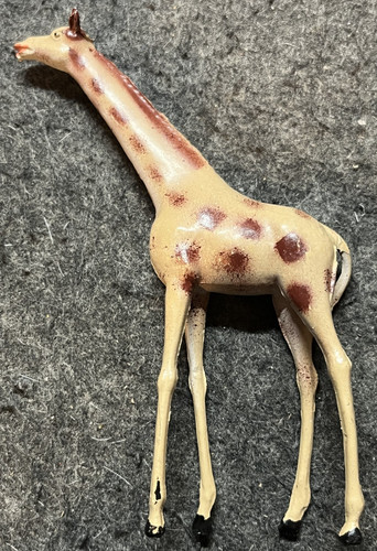 Vintage metal giraffe animal - vintage,