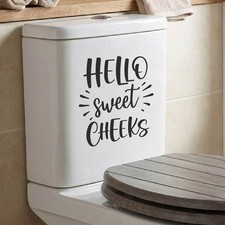 Funny toilet stickers bathroom - stickers,