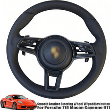 Smooth Leather Steering Wheel