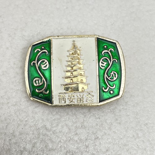 Vintage chinese enamel pagoda - chinese,