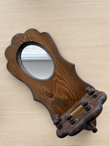 Vtg rustic handmade wooden - vtg,