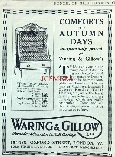 Waring gillow 6 bar - gillow,