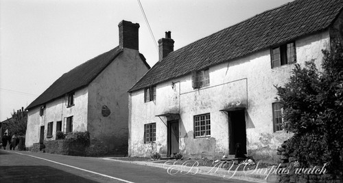 Old photo negative - b/w,