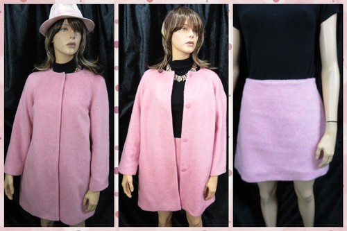 Boden pink wool mohair blend - wool/,