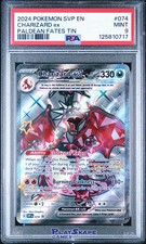 Pokemon Card PSA 9 Charizard ex SVP 074 Shiny Promo Paldean Fates Tin 2024 #2