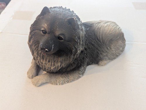 Vintage sandicast keeshond 134 - vintage,