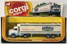 CORGI 2028 SUPER MERCEDES BENZ REFRIDGERATED LORRY TRUCK GERVAIS DANONE BOXED