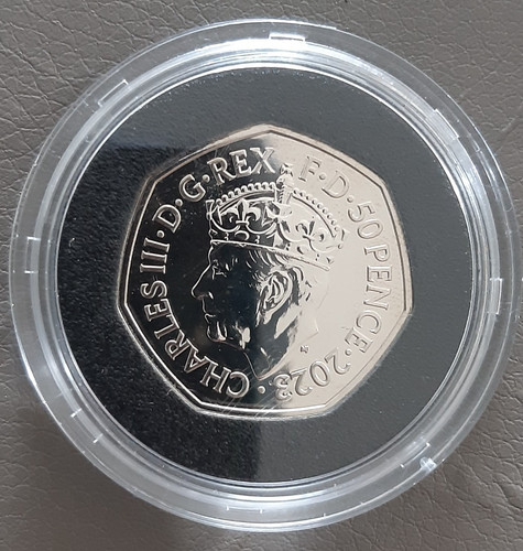 2023 bunc 50p coin king - 50p,