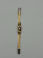 Accurist GoldTone BlackDial