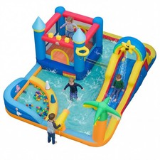 COSTWAY Inflatable Water Slide