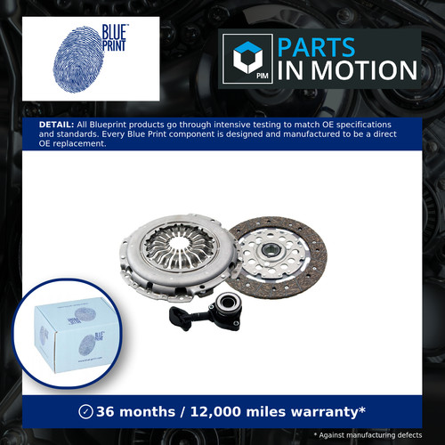 Clutch kit 3pc - kit,