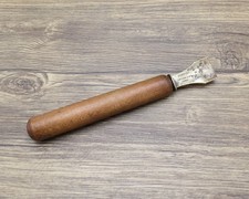 Rare 18thC. Brass Bookbinding Embossing Finishing Tool James Timbury Fetter Lane