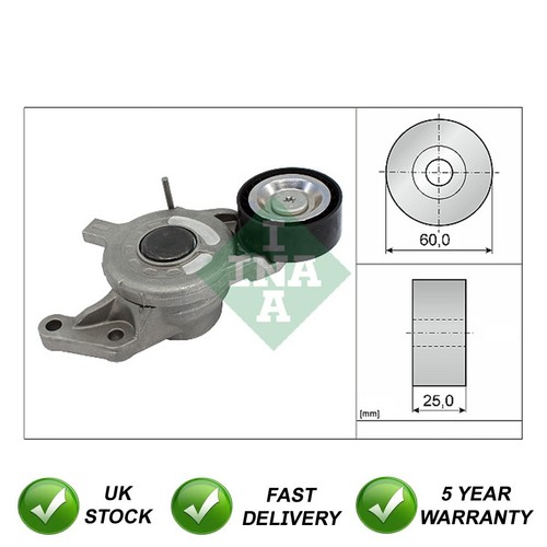 Tensioner pulley sjr fits - tensioner,