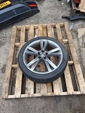 SEAT Ibiza Fr 2008-2010 SAGA GREY 17 INCH 17"  ALLOY WHEEL 6J0601025C (1)